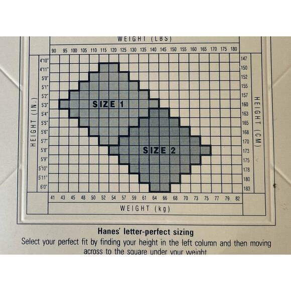 80s Hanes Silk Reflections 2 Pair Barely Black Sandalfoot Nylon Stockings Sz 1 - Picture 3 of 4